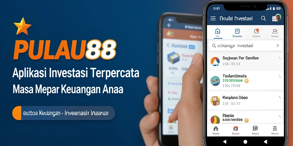 Tampilan antarmuka aplikasi PULAU88 yang modern dan fungsional.