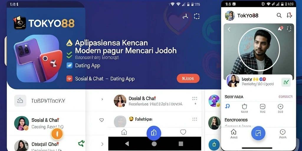 Antarmuka TOKYO88 menampilkan berbagai fitur kencan yang menarik dan mudah digunakan.